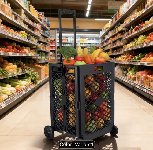 65l collapsible storage cart - 65l,