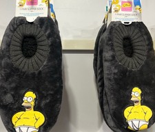 The Simpsons Homer Cosy Slipper Socks Sizes UK 6-12