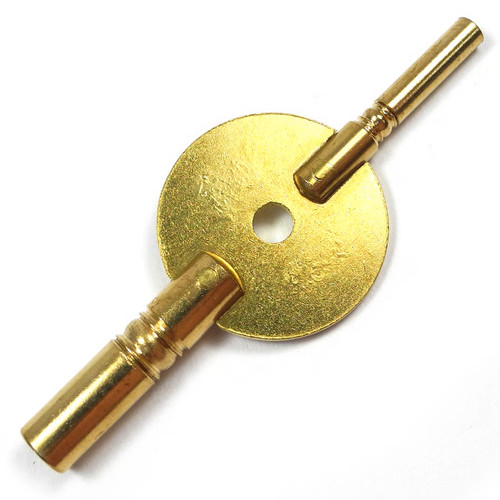Double ended brass carriage - brass,