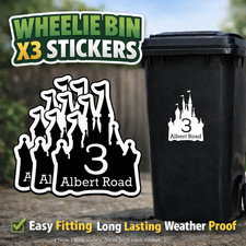 Disney Wheelie Bin Stickers