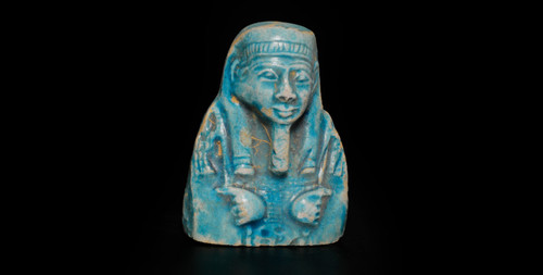 Ancient egyptian antiques blue - ancient,