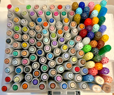 Le Plume 100 + Copic Ciao 37 + Sketch 2 + Ohuhu 1 Alcohol Markers Set Art Japan