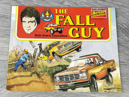The fall guy rub down - guy, action