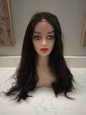 Hairvivi natural black hair wig 16"