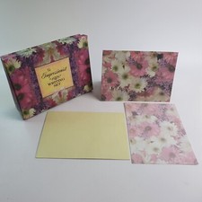 The Impressionist Writing Set 36 Piece Floral Flowers Notecards Paper Envelopes