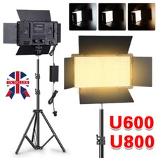 LED Video Lighting Kit 600/1120 Light Beads Photo Studio Lamp Photography Stand