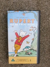 2 Rupert The Bear VHS Cartoons