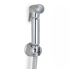 Bidet Shattaf Douche Spray Chrome Hygienic Toilet Shower Head Hose Set Muslim