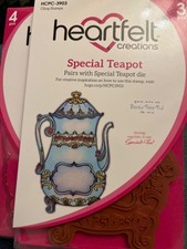 Heartfelt Creations Special Teapot Stamp and Die Set