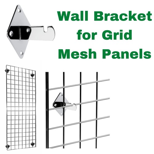 Grid mesh panel chrome - grid,
