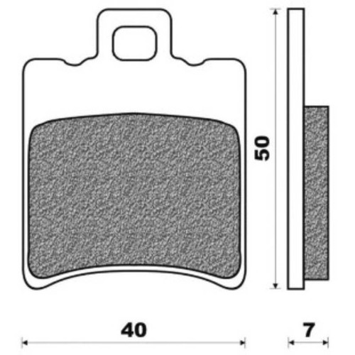 Brake pads one - pads,