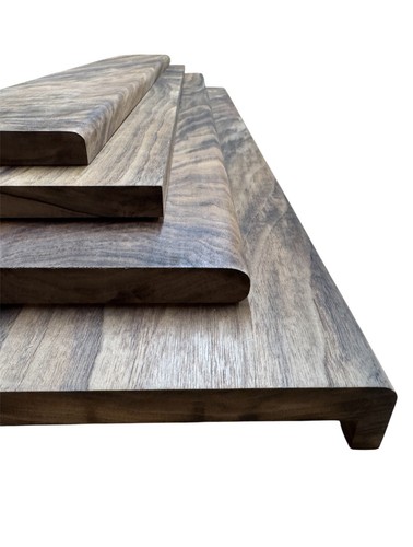 Solid walnut window - solid,