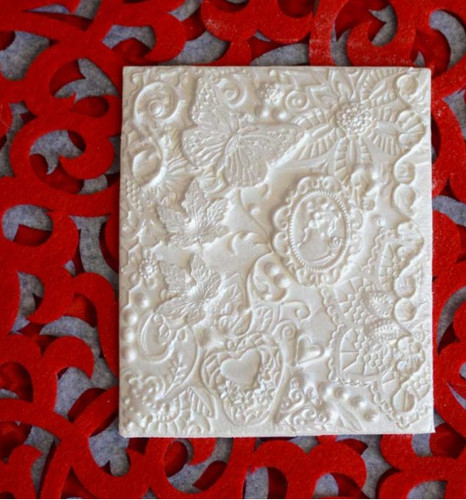 Flower lace silicone fondant - flower,