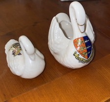 Vintage Crested China Pair Of