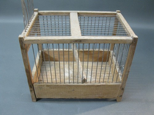 Antique original songbird cage - antique,