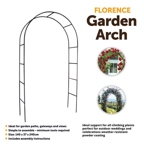 Metal garden rose arch - metal,