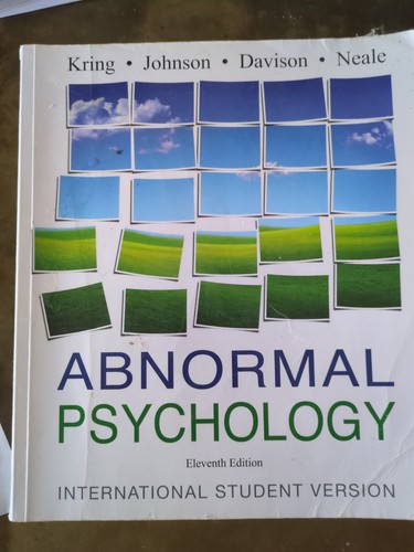 Abnormal psychology eleventh - abnormal,