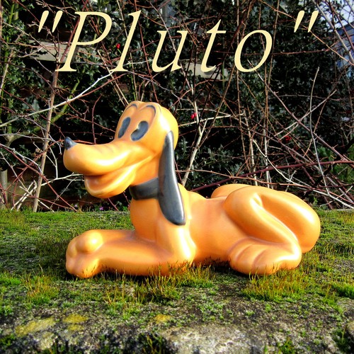 Rare disneys pluto flaxman - rare!, disneys'