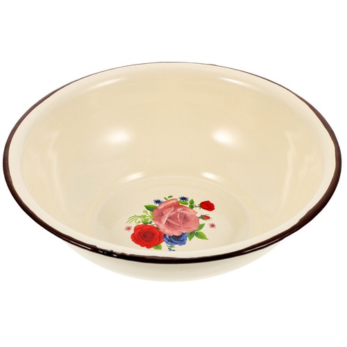 Vintage enamel basin - vintage,