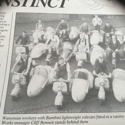 Watsonian sidecar motorcycle - sidecar,