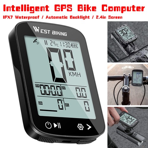 West biking cycle gps computer - west,