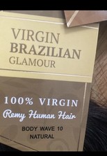 Virgin Brazilian Glamour Hair 100% Human Hair Body wave Natural Black Premium