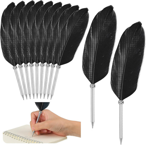 Pcs feather ballpoint pen - 12,