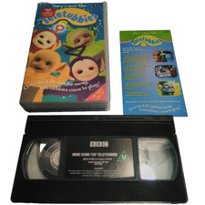 Teletubbies Here Come The Teletubbies VHS Video 1997 BBC Vintage Good Condition