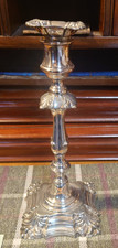 Elkington Mason & Co Candlestick 10" Good Condition 1860 ; 389