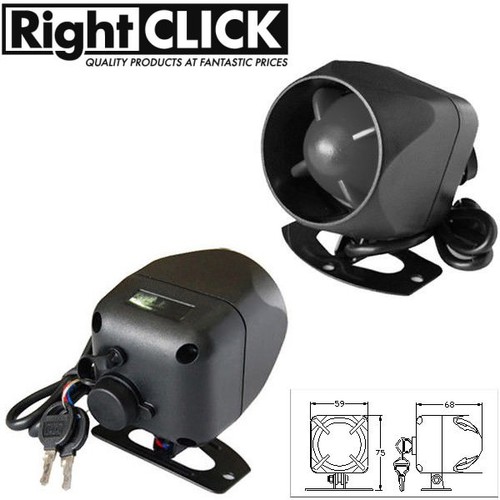 12v battery backup siren - siren, for