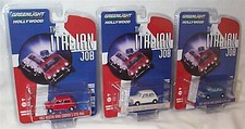 Greenlight 1-64 1967 Mini Cooper S 1275 Mk1 Italian job Red White & Blue 44080