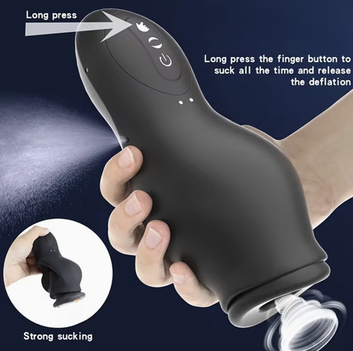 Automatic male sucking - automatic,