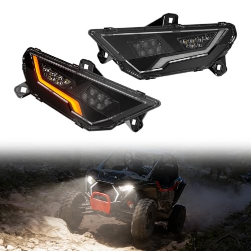Led headlights for polaris rzr - for,
