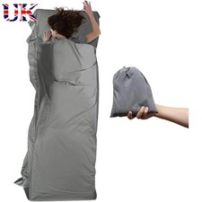 Ultralight Sleeping Bag Liner Lighter & Compact Travel Sheets & Adult Sleep Sack