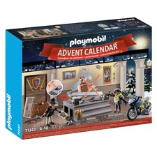 PLAYMOBIL 71347 Advent Calendar - Museum Robbery 102 Pieces Kids Ages 4-10 New
