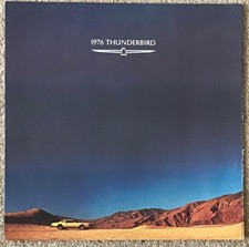 FORD THUNDERBIRD LF Canadian Car Sales Brochure 1976 #9/75