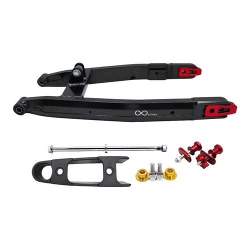 Black swing arm - black, same