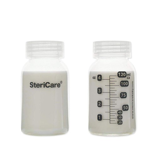 Stericare glass breast milk - glass,