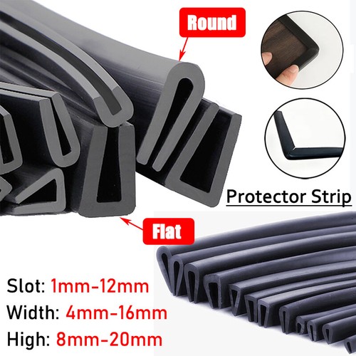 Rubber shape slot - u,