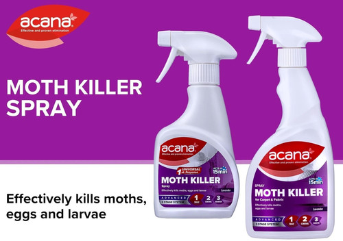 Acana spray carpet fabric moth - acana,