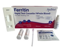 Iron Deficiency Test Kit Ferritin Self Testing Blood Anaemia Test
