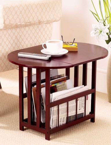 Solid wood drop - leaf, table