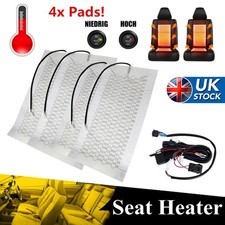 4Pads Carbon Fiber Car Heated