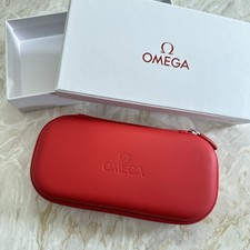 GENUINE OMEGA RED WATCH BOX /