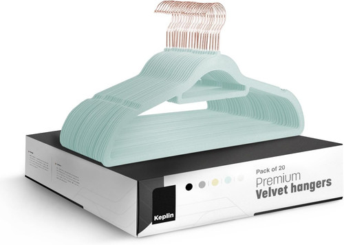 Velvet hangers pack - hangers,