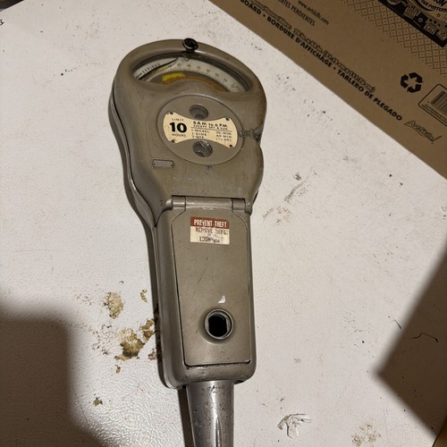 Vintage parking meter - parking, meter-as