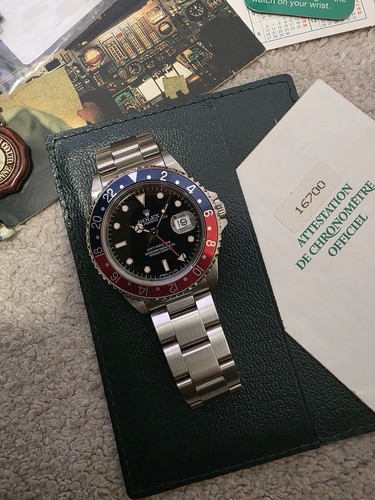 Rolex gmt master men - men's, black