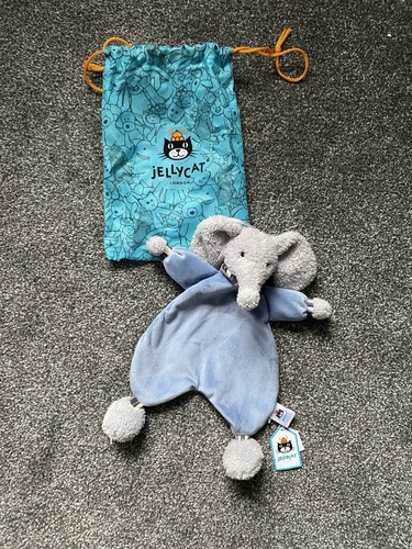 Jellycat lingley elephant blue - jellycat,