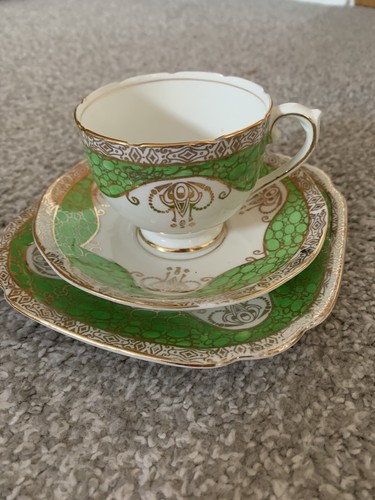 Vintage cup saucer and - and, plate