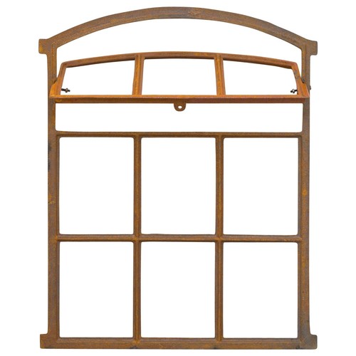 Barn window open frame in - open,